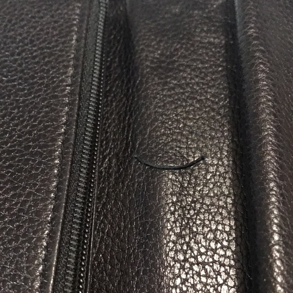 Lonchamp Vintage Black Leather Wallet - Picture 16 of 16